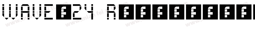 WAVE-24 Regular字体转换